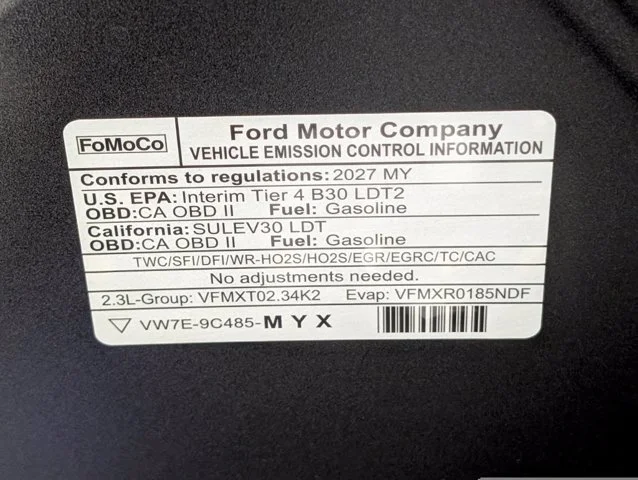 New 2027 Carbonized Gray Metallic Ford Active image 54