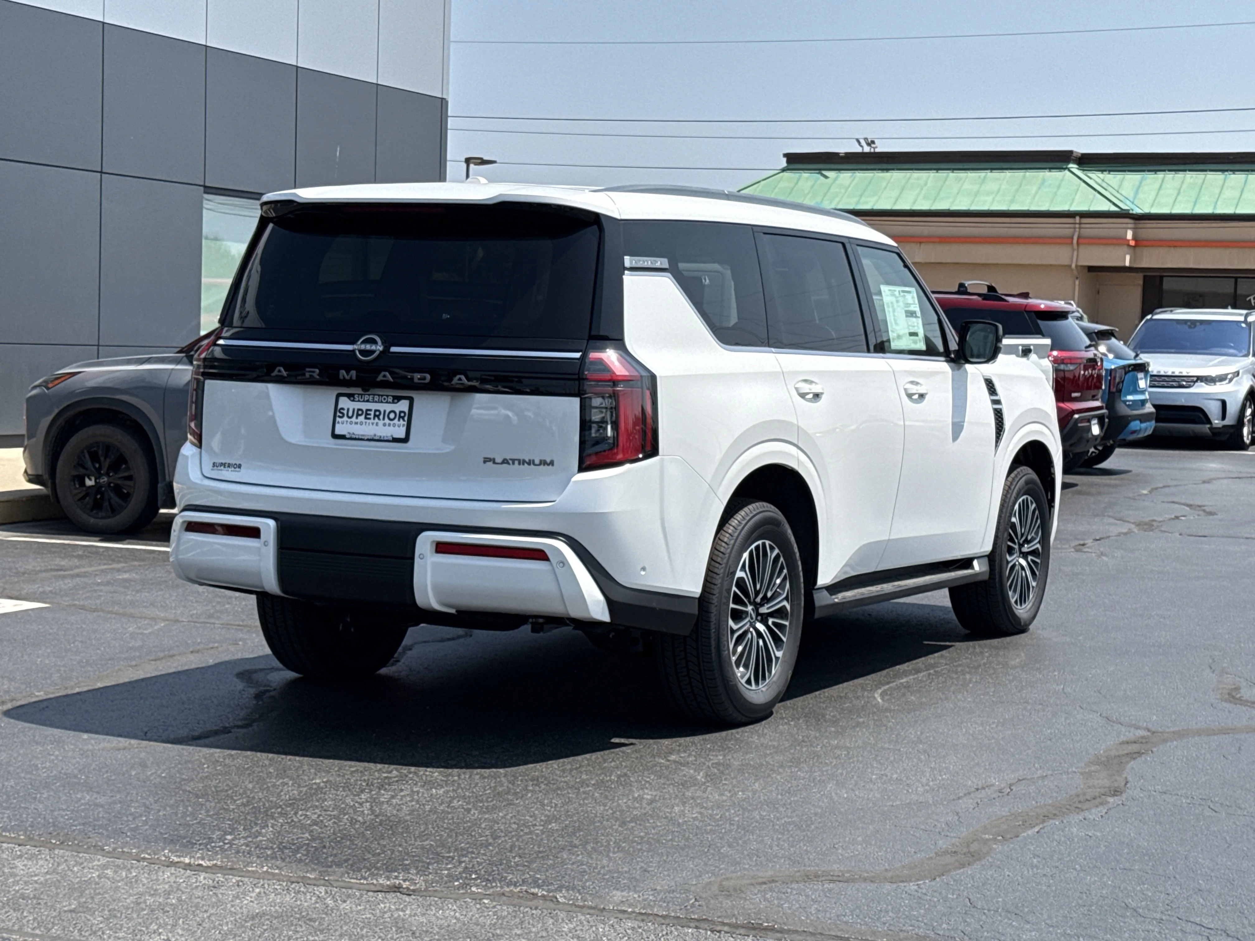 New 2026 Aspen White Tricoat Nissan Platinum 4WD image 3