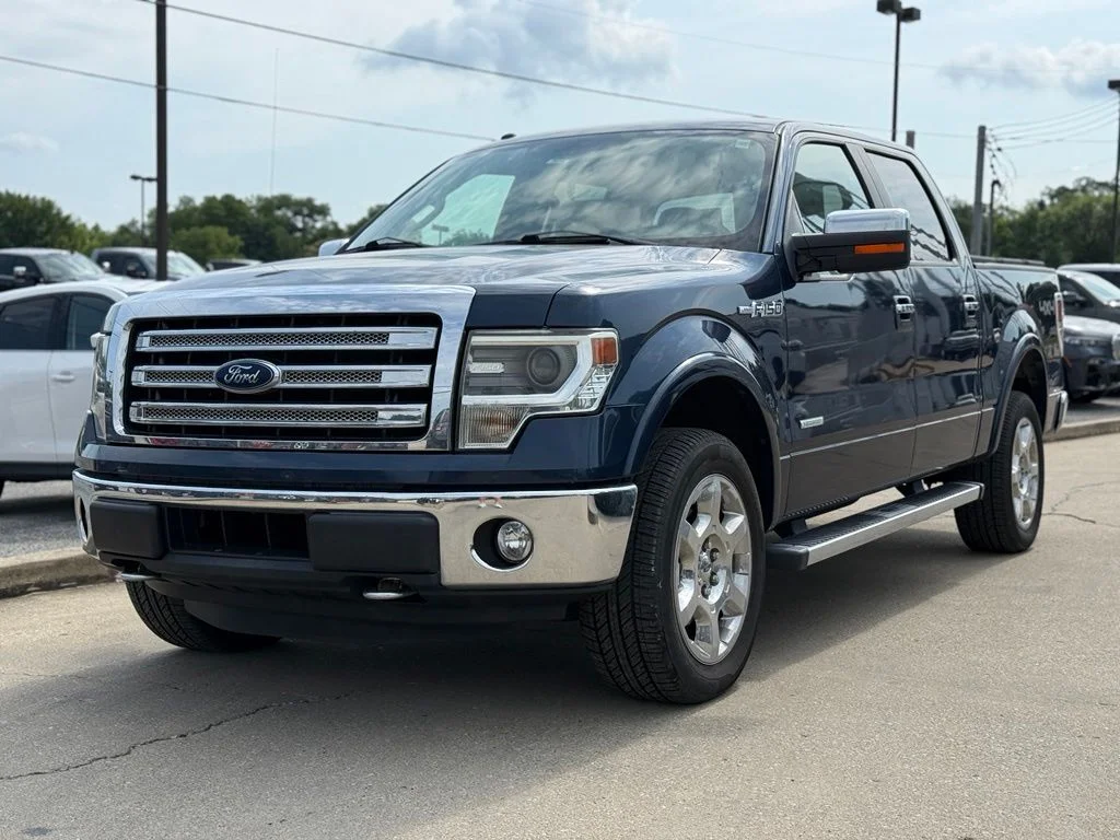 Used 2014 Blue Ford Lariat image 2