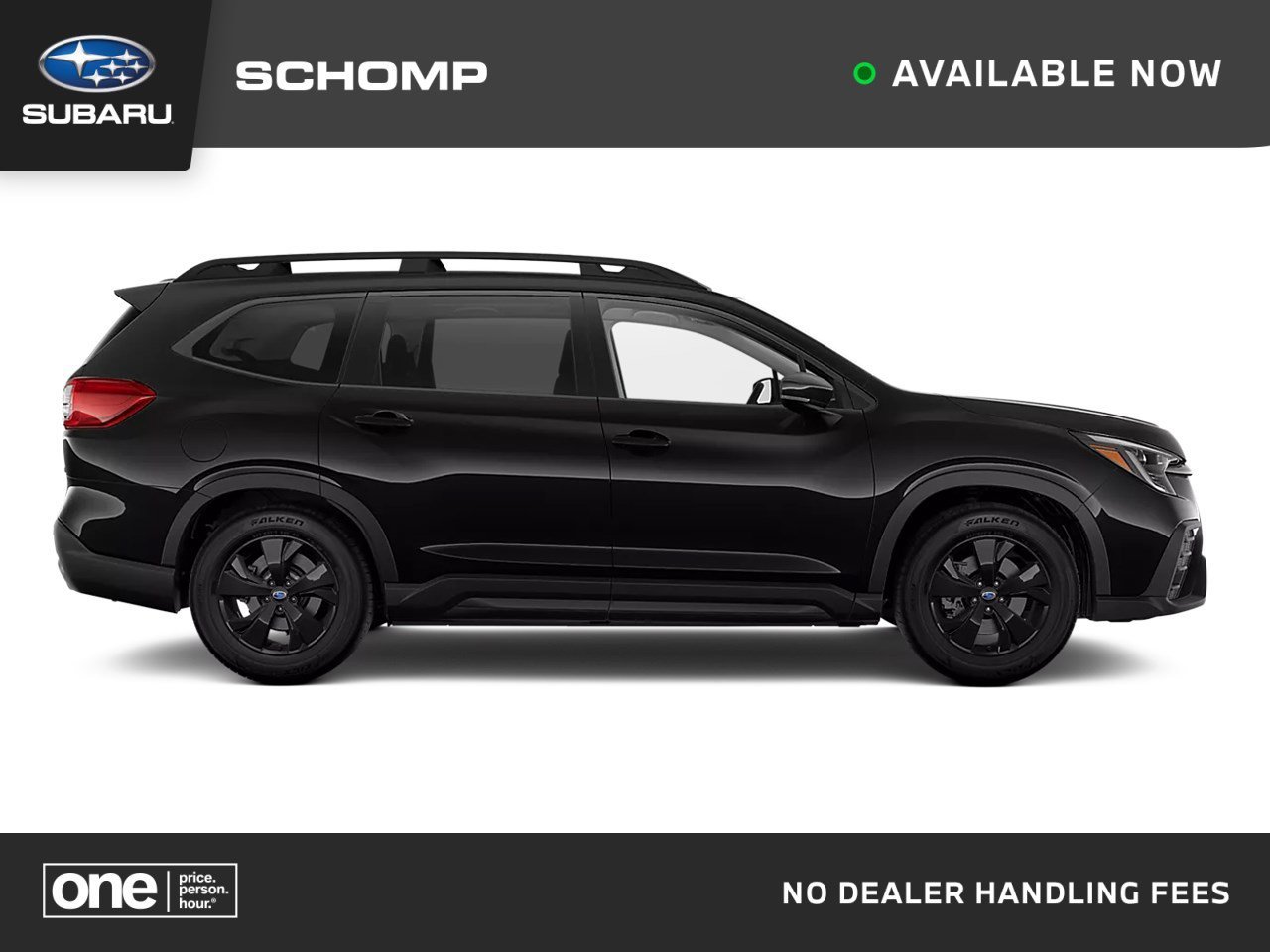 New 2027 CRYSTAL BLACK SILICA Subaru Premium 7-Passenger image 1
