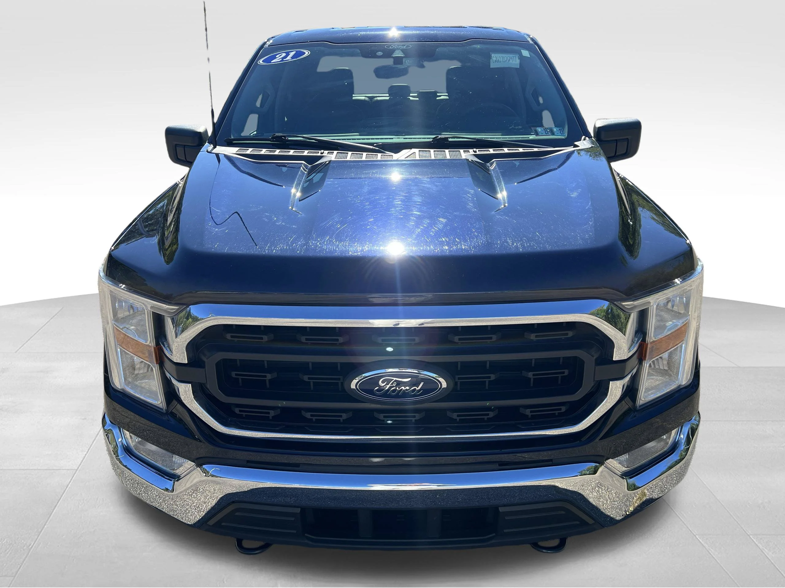Used 2021 Blue Metallic Ford XLT image 2