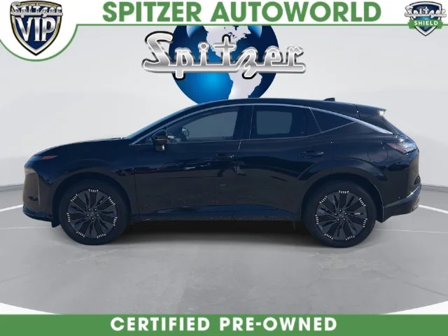 Certified Used 2025 Black Nissan Platinum image 6