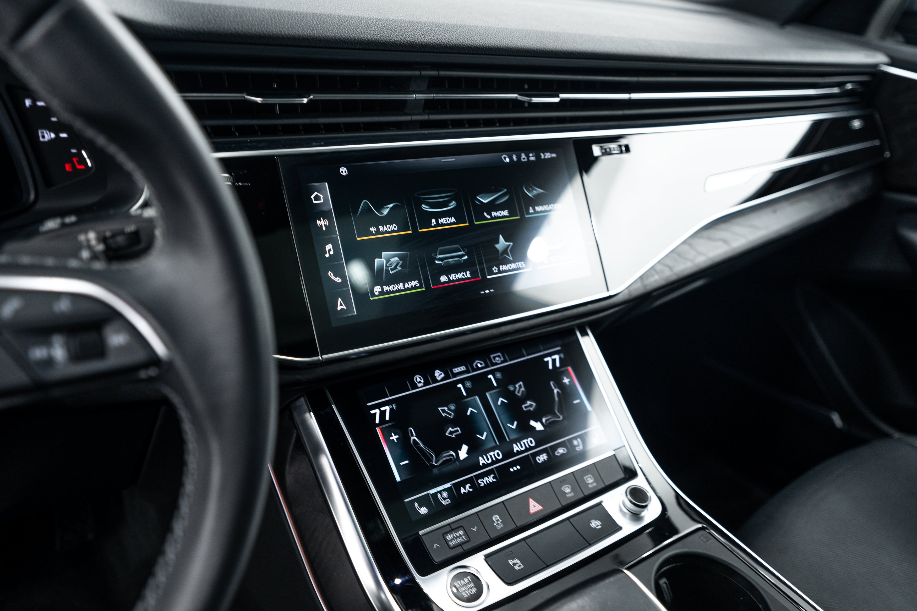 Used 2021 Daytona Gray Pearl Effect Audi Premium Plus image 12