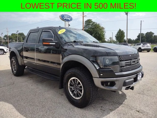 Used 2011 Tuxedo Black Metallic Ford SVT Raptor image 9