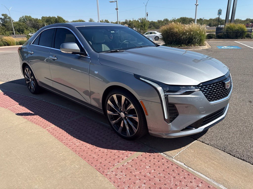 Used 2024 Argent Silver Metallic Cadillac Premium Luxury image 3