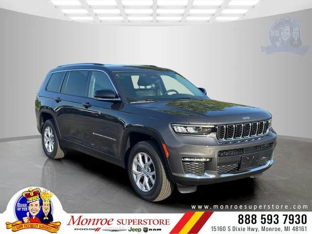Certified Used 2022 Gray Jeep Limited image 1