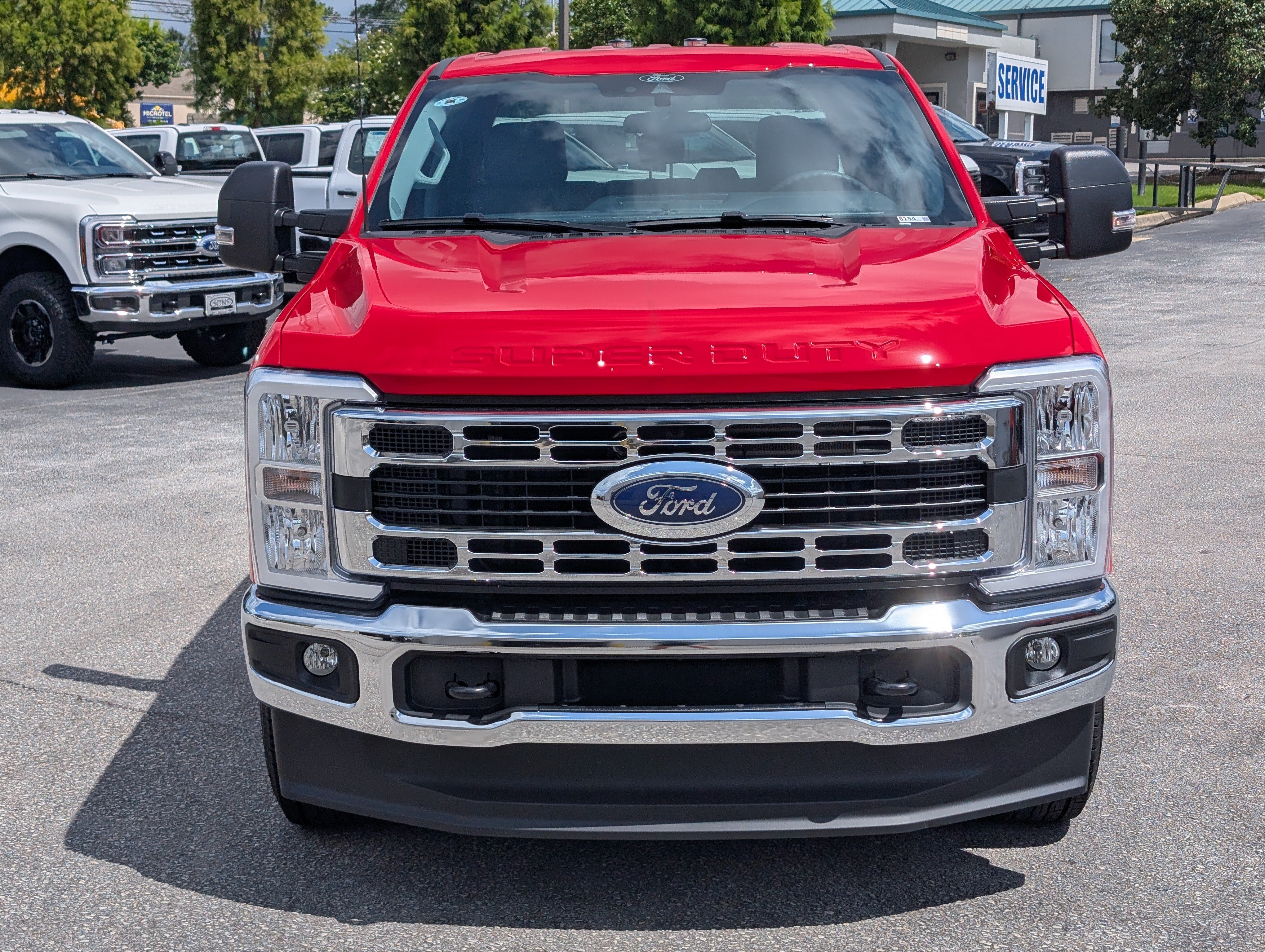 New 2026 Race Red FORD F-250® XLT image 3