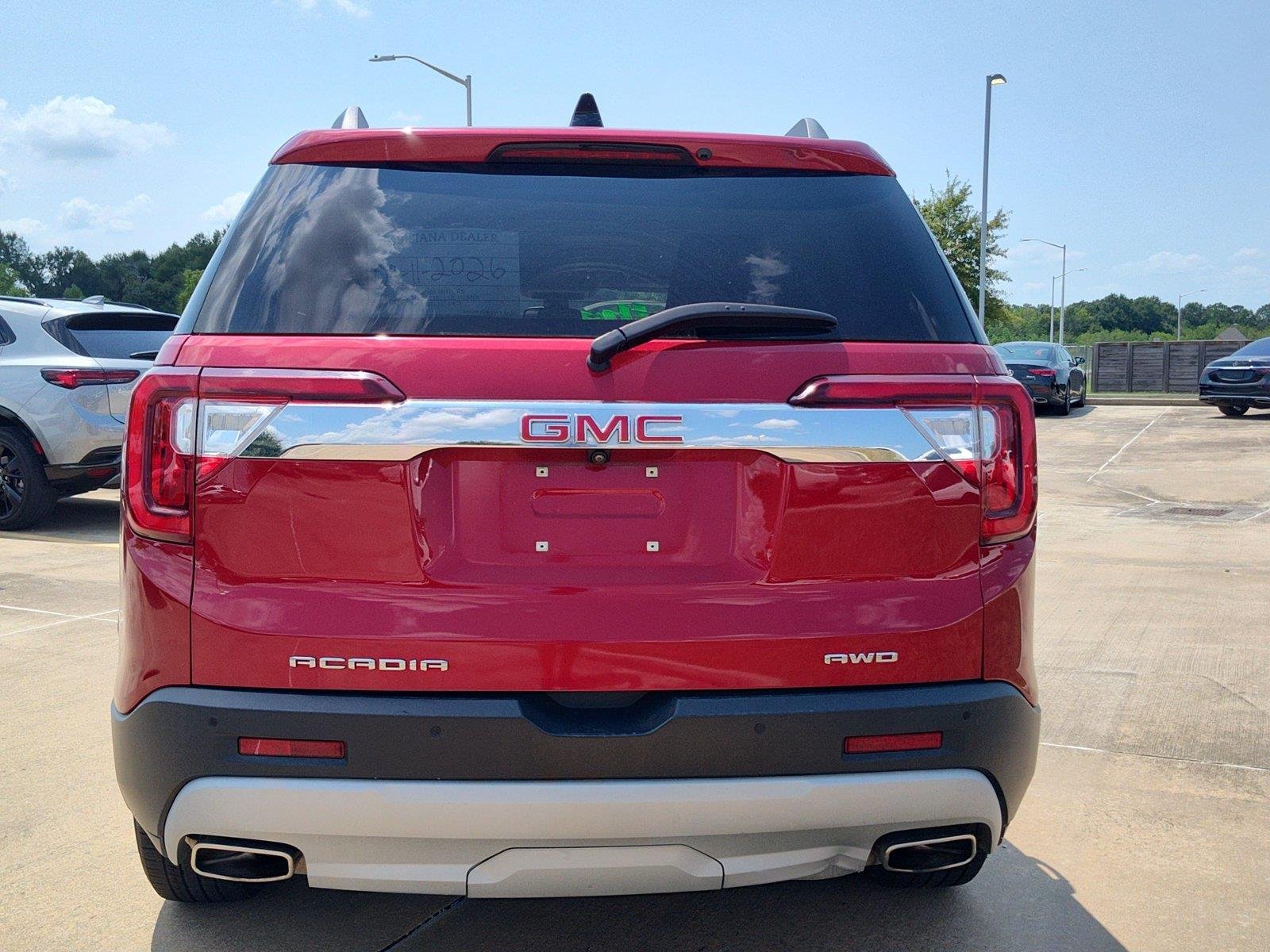 Used 2023 Volcanic Red Tintcoat GMC SLT image 5