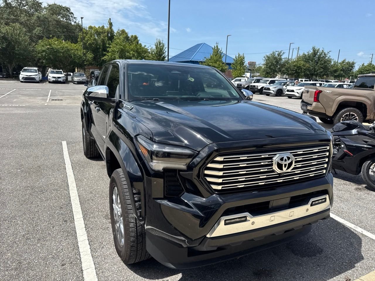 Used 2024 Black Toyota Limited image 3