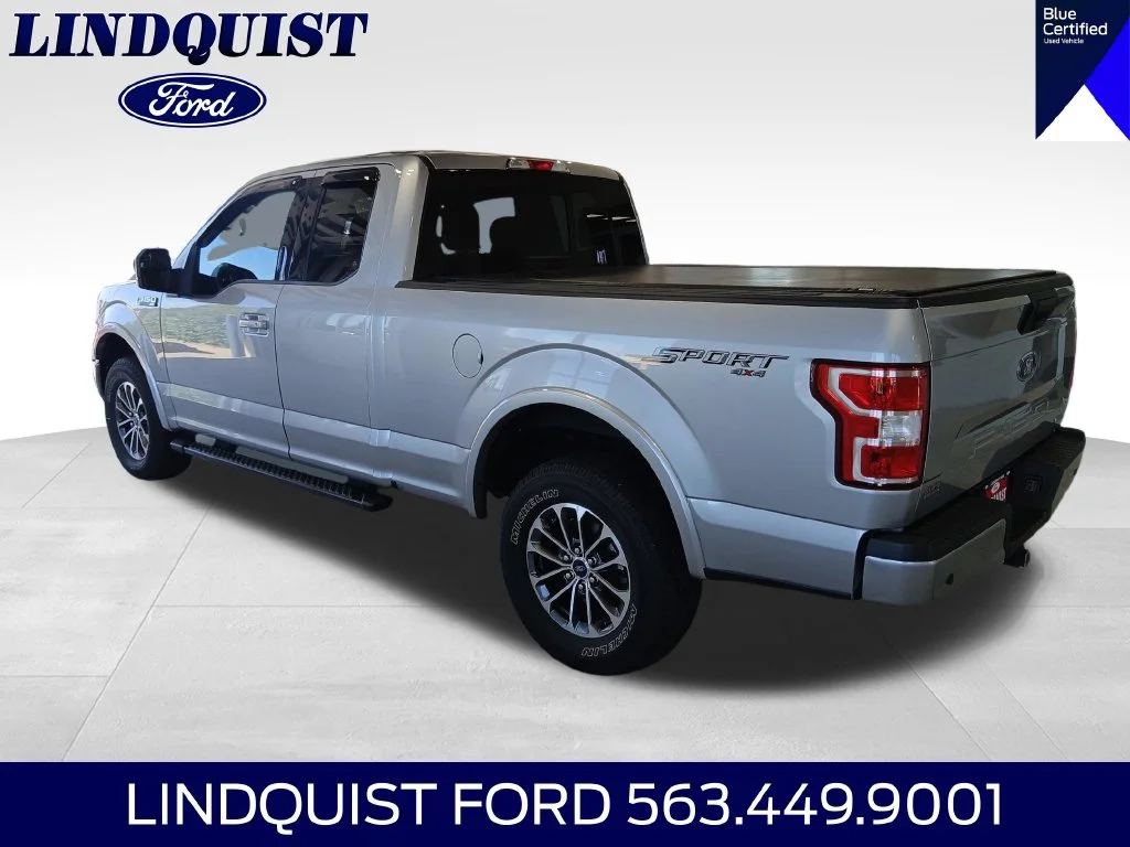 Certified Used 2020 Silver Metallic Ford XLT image 3