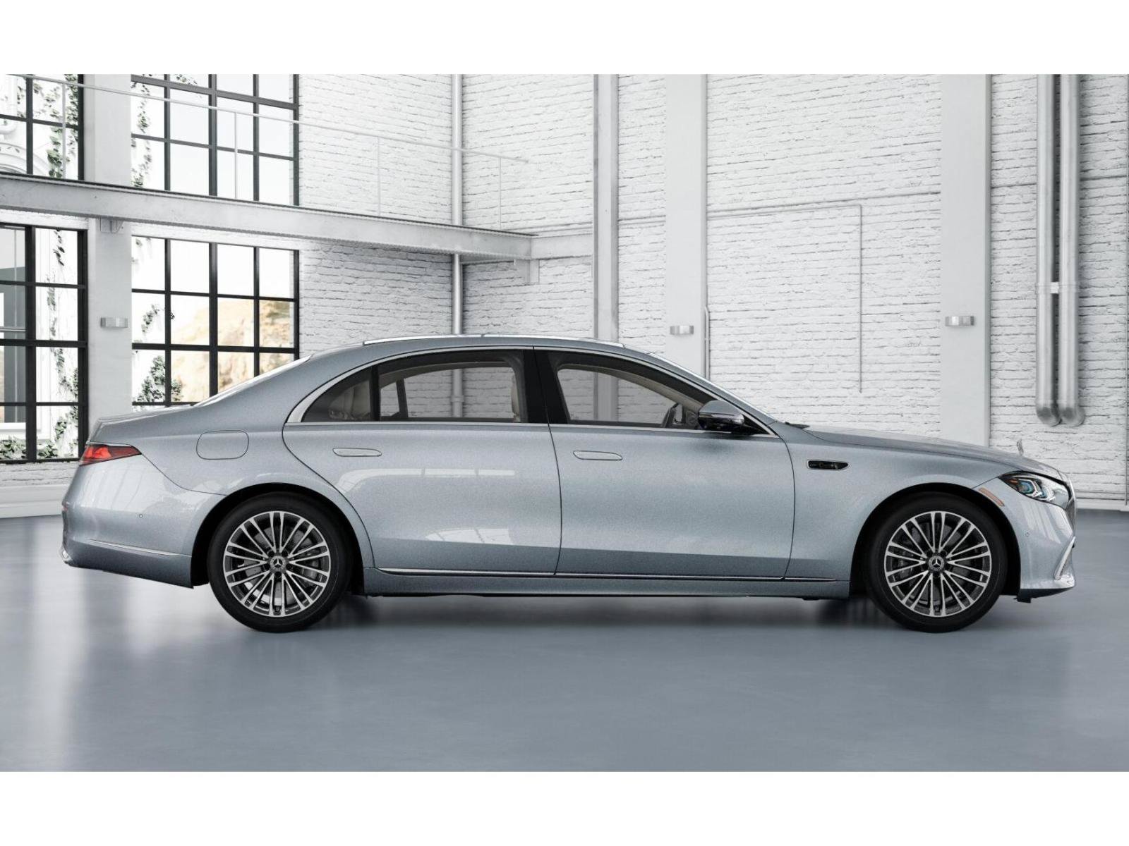 New 2027 Cirrus Silver Metallic Mercedes-Benz S 580 4MATIC® Sedan image 2