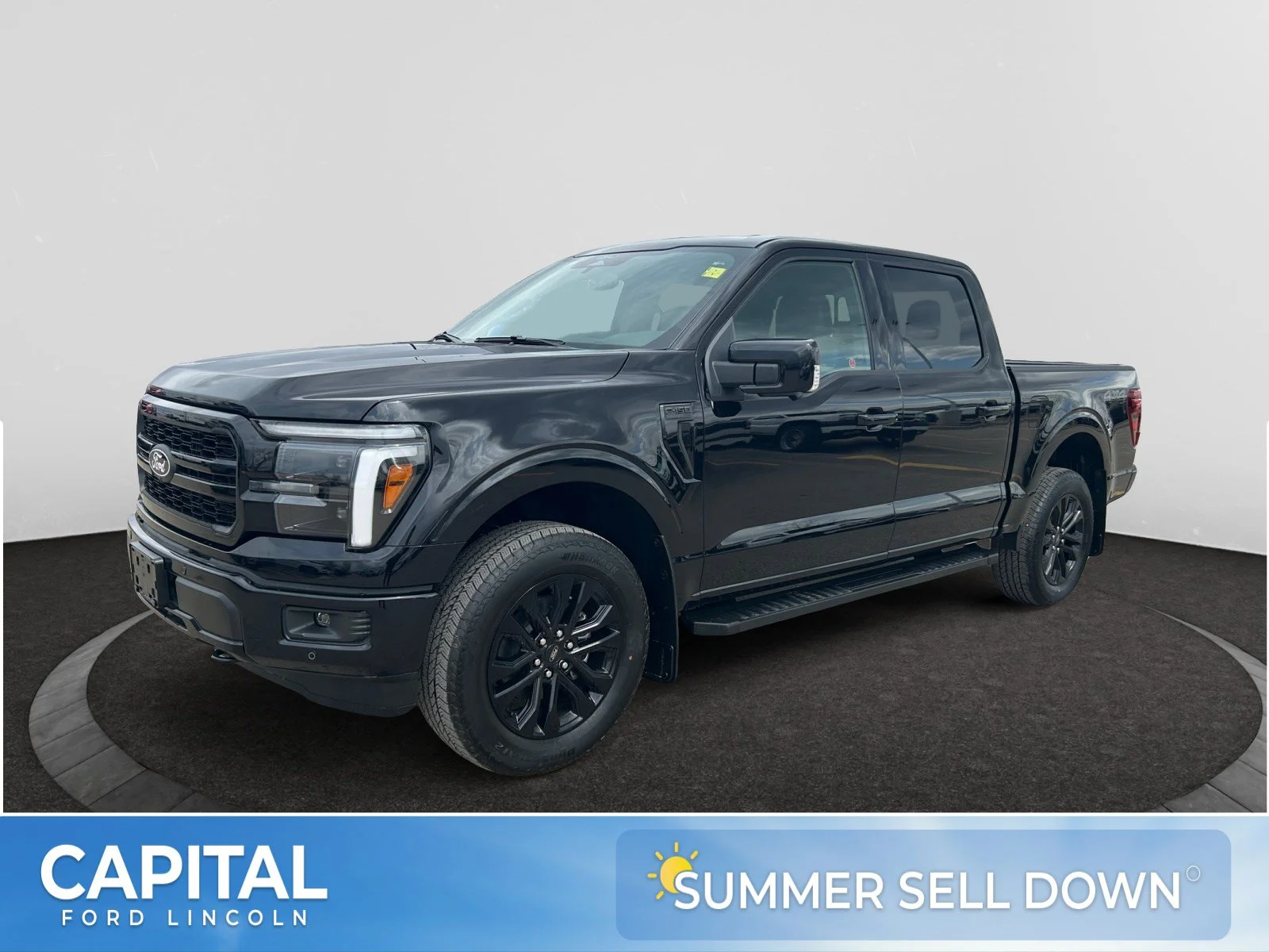 New 2026 Agate Black Metallic Ford Lariat image 1