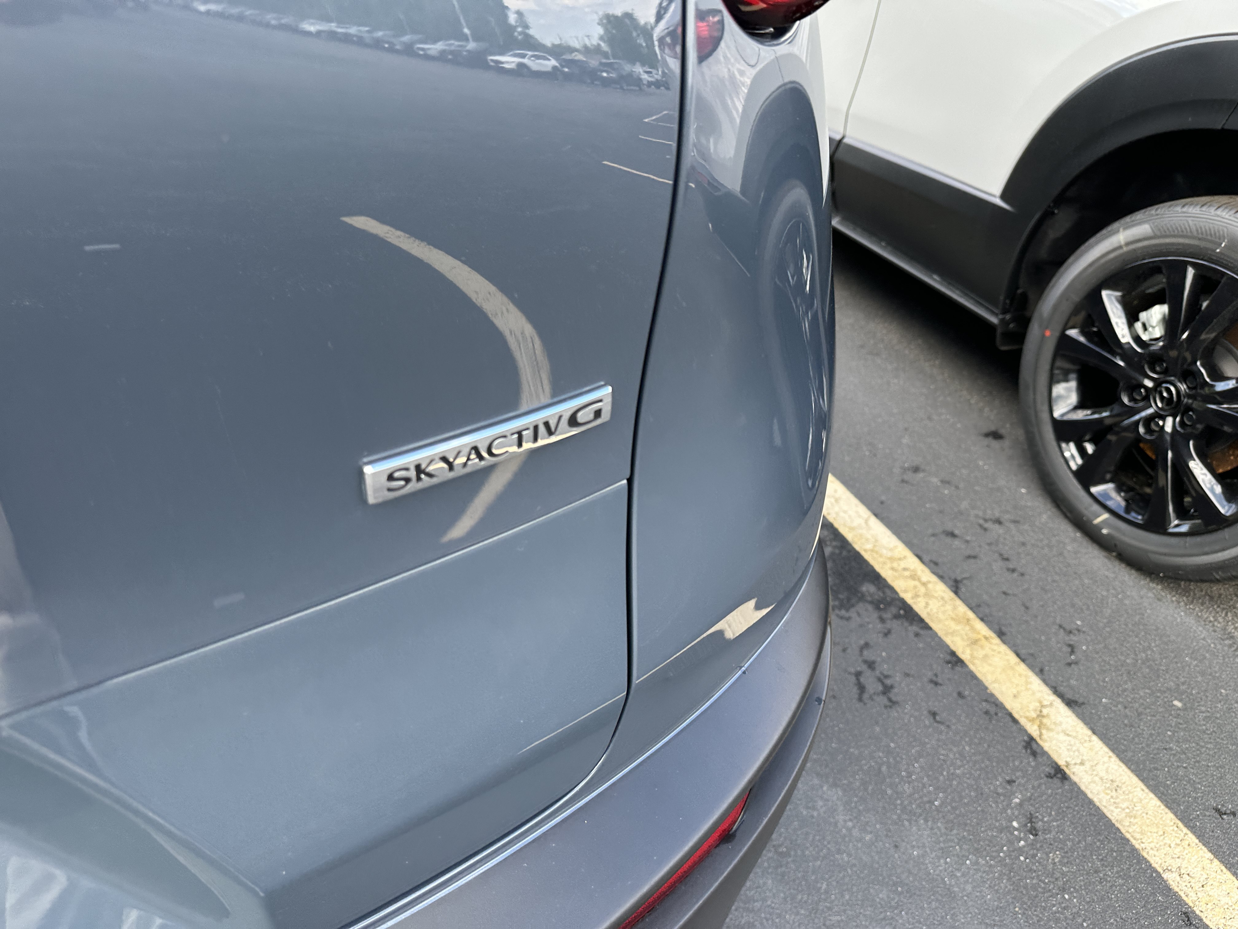 Used 2024 Polymetal Gray Metallic Mazda 2.5 S Carbon Edition image 7