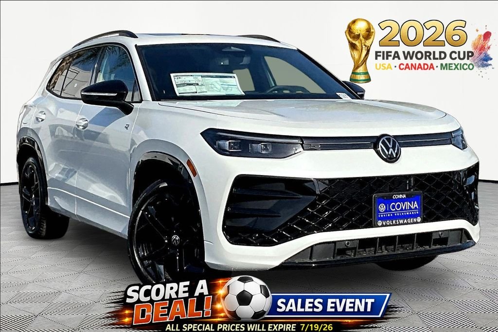 New 2026 White Volkswagen 2.0T SE R-Line Black image 1
