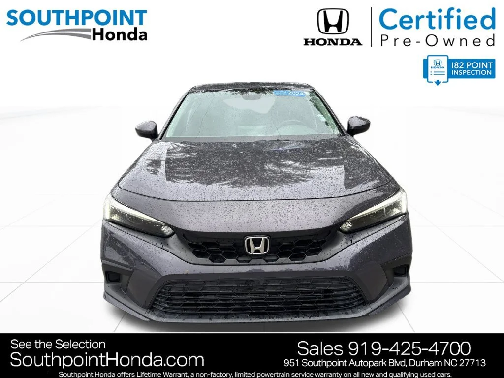 Certified Used 2024 Smokey Mauve Pearl Honda 1.5T EX-L image 38