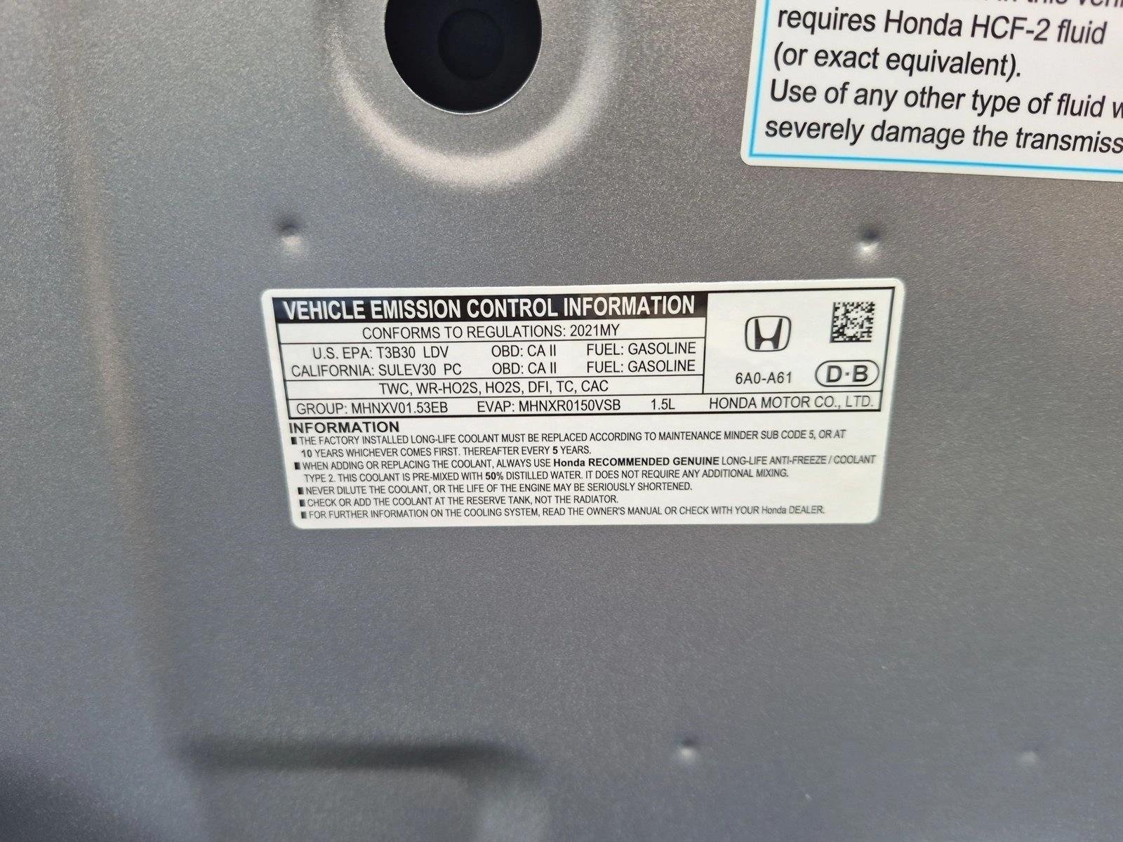 Used 2021 Silver/Gray Honda Sport SE image 24