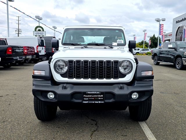 New 2026 Bright White Clear-Coat Exterior Paint Jeep Sport image 2