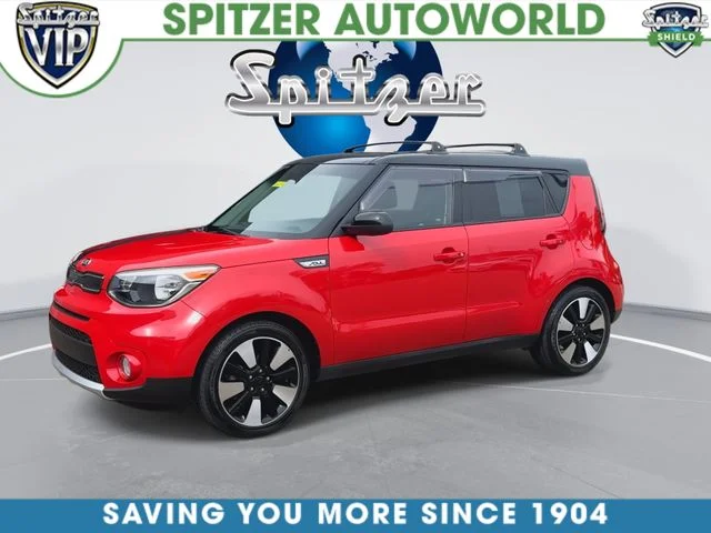 Used 2018 Red Kia Plus image 4