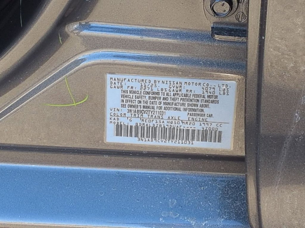 New 2026 Gun Metallic Nissan SV image 15