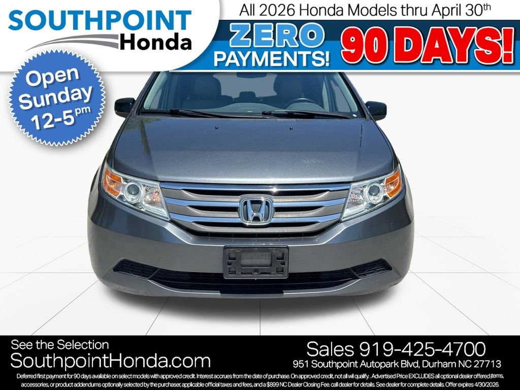 Used 2011 Honda Odyssey EX-L with VIN 5FNRL5H67BB098646 for sale in Durham, NC