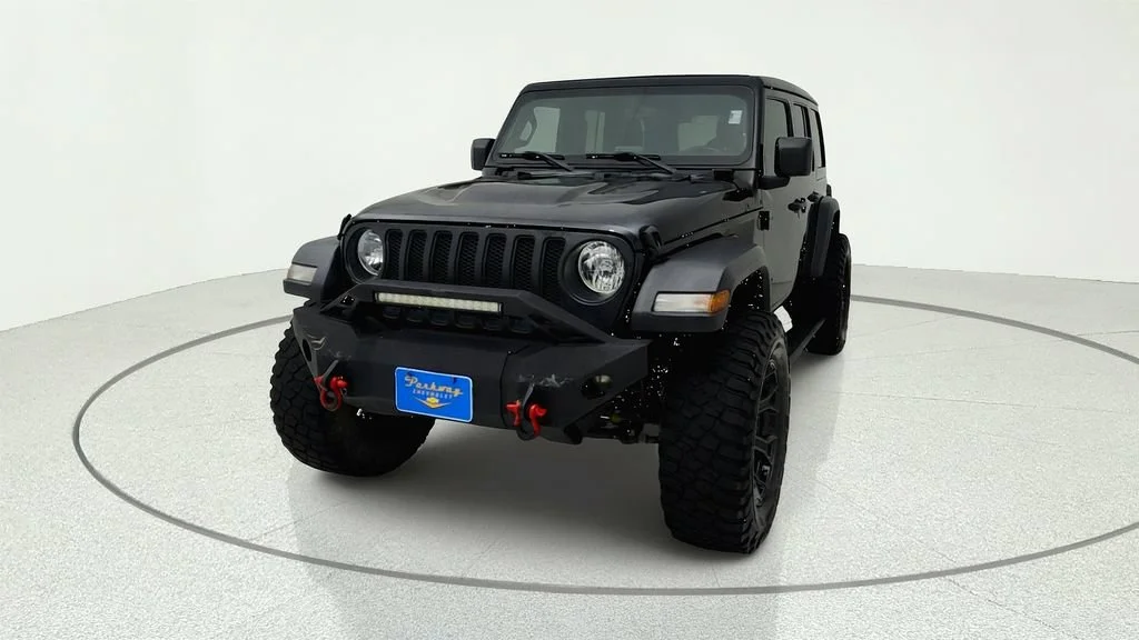 Used 2023 Black Jeep 4-Door Sport S 4x4 image 4
