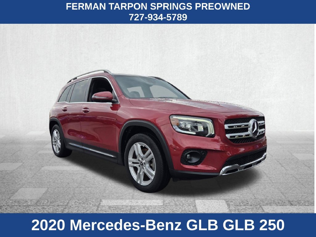 Used 2020 Red Mercedes-Benz GLB 250 image 1