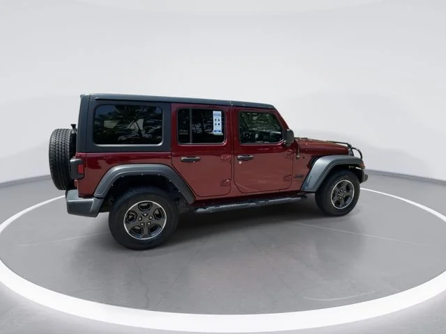 Used 2021 Red Jeep Unlimited Sport S image 8