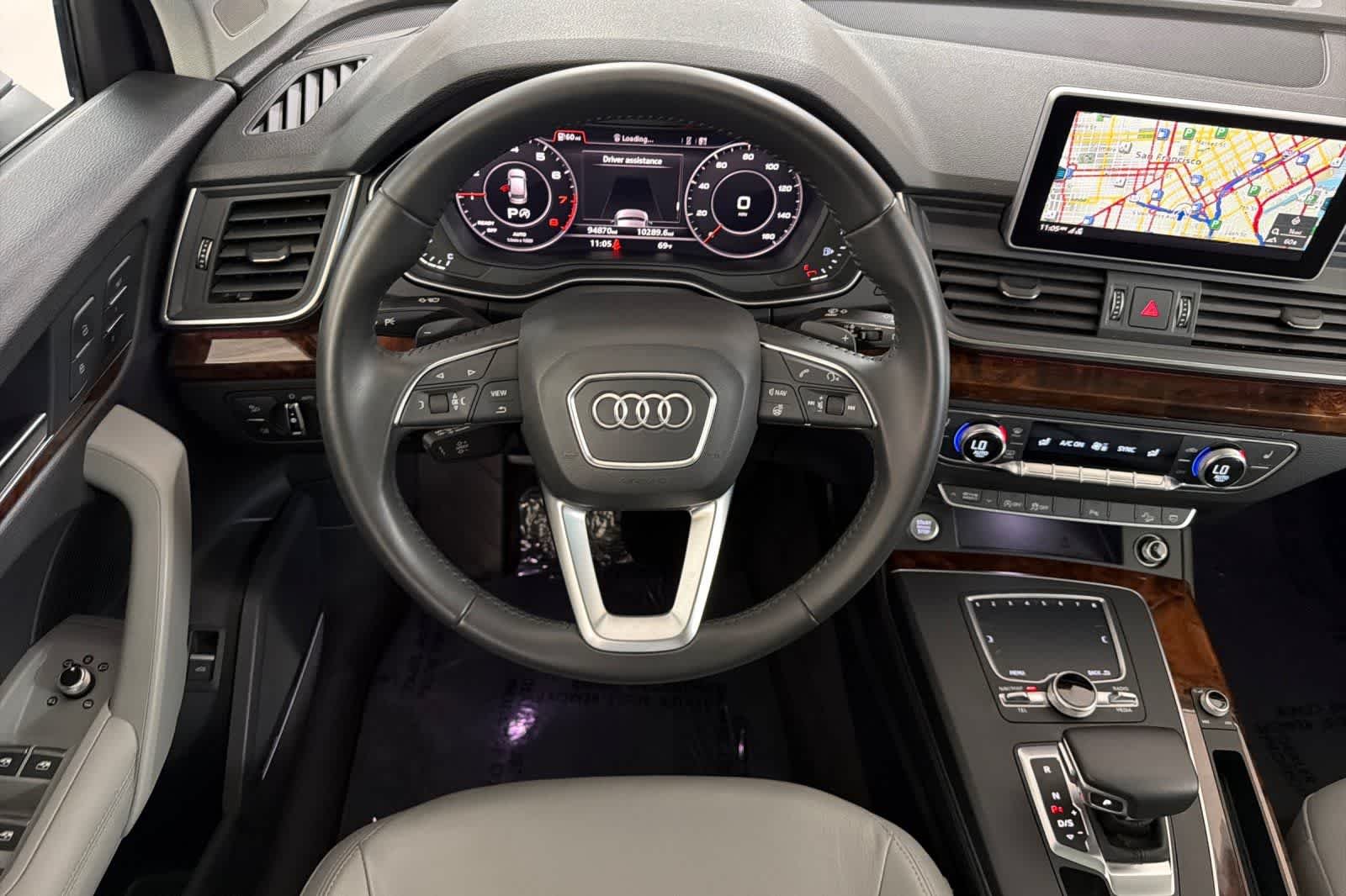 Used 2018 Blue Audi Tech Prestige image 14