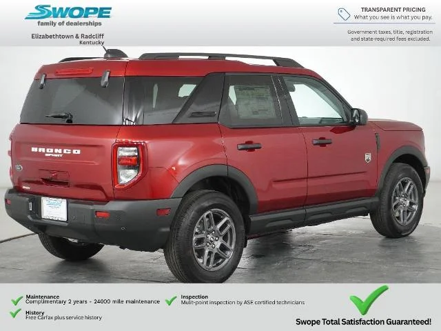New 2025 Ruby Red Metallic Tinted Clearcoat Ford Big Bend® image 40