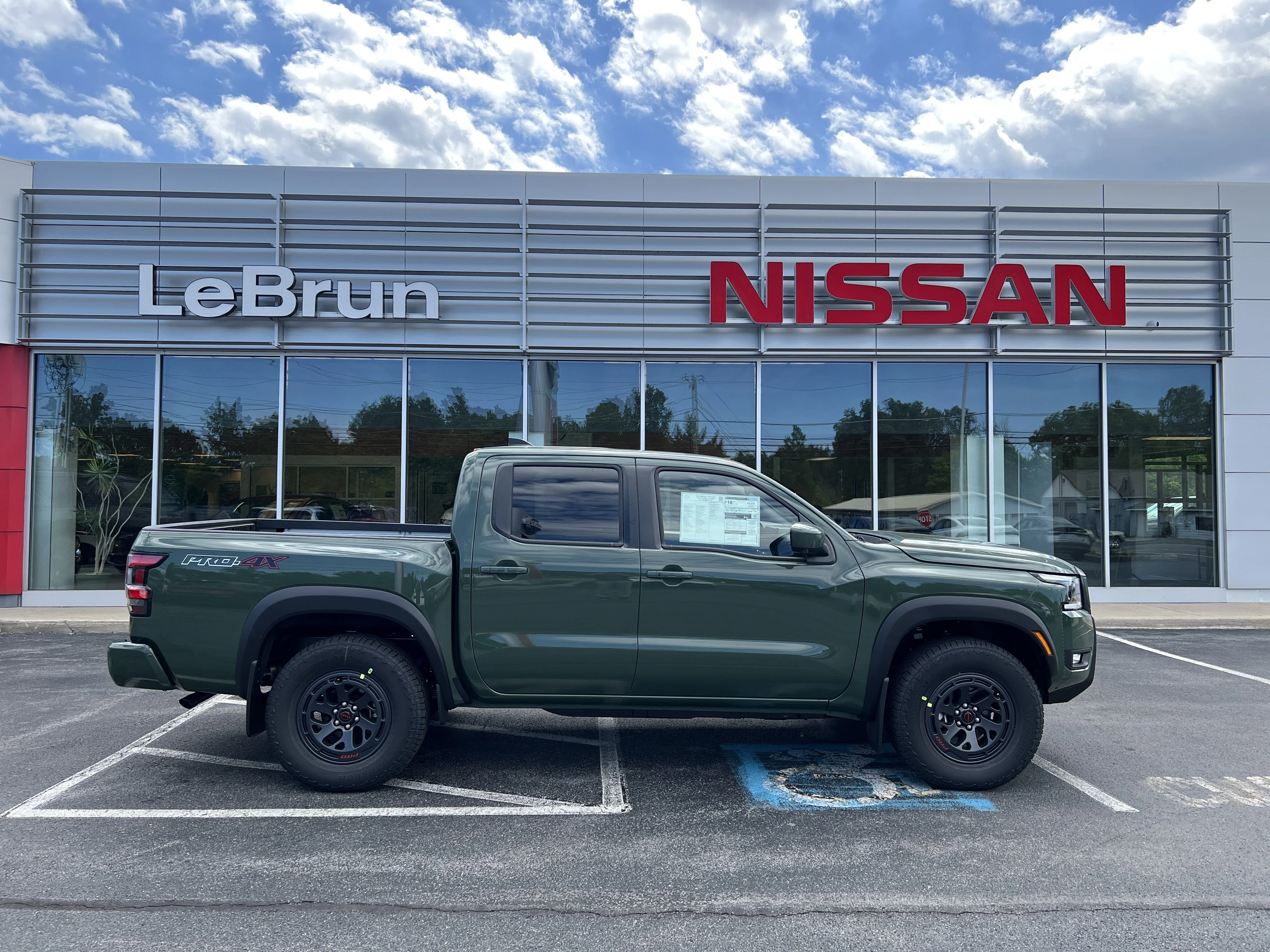 New 2026 Tactical Green Metallic Nissan PRO-4X image 1