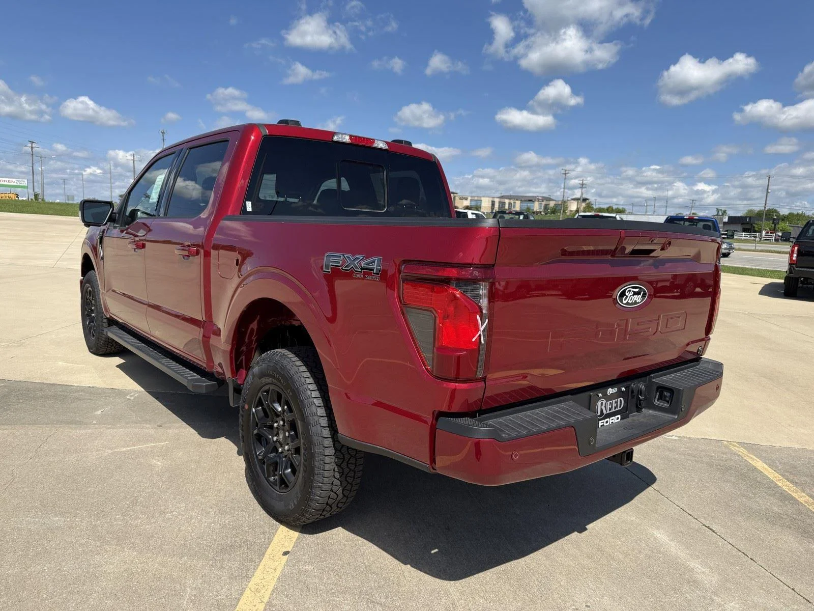 New 2026 Ruby Red Metallic Tinted Clearcoat Ford XLT image 7