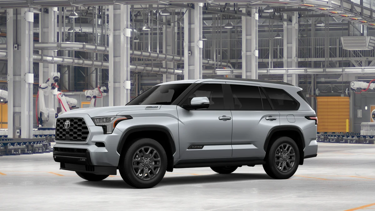 New 2026 Celestial Silver Metallic Toyota Platinum image 2
