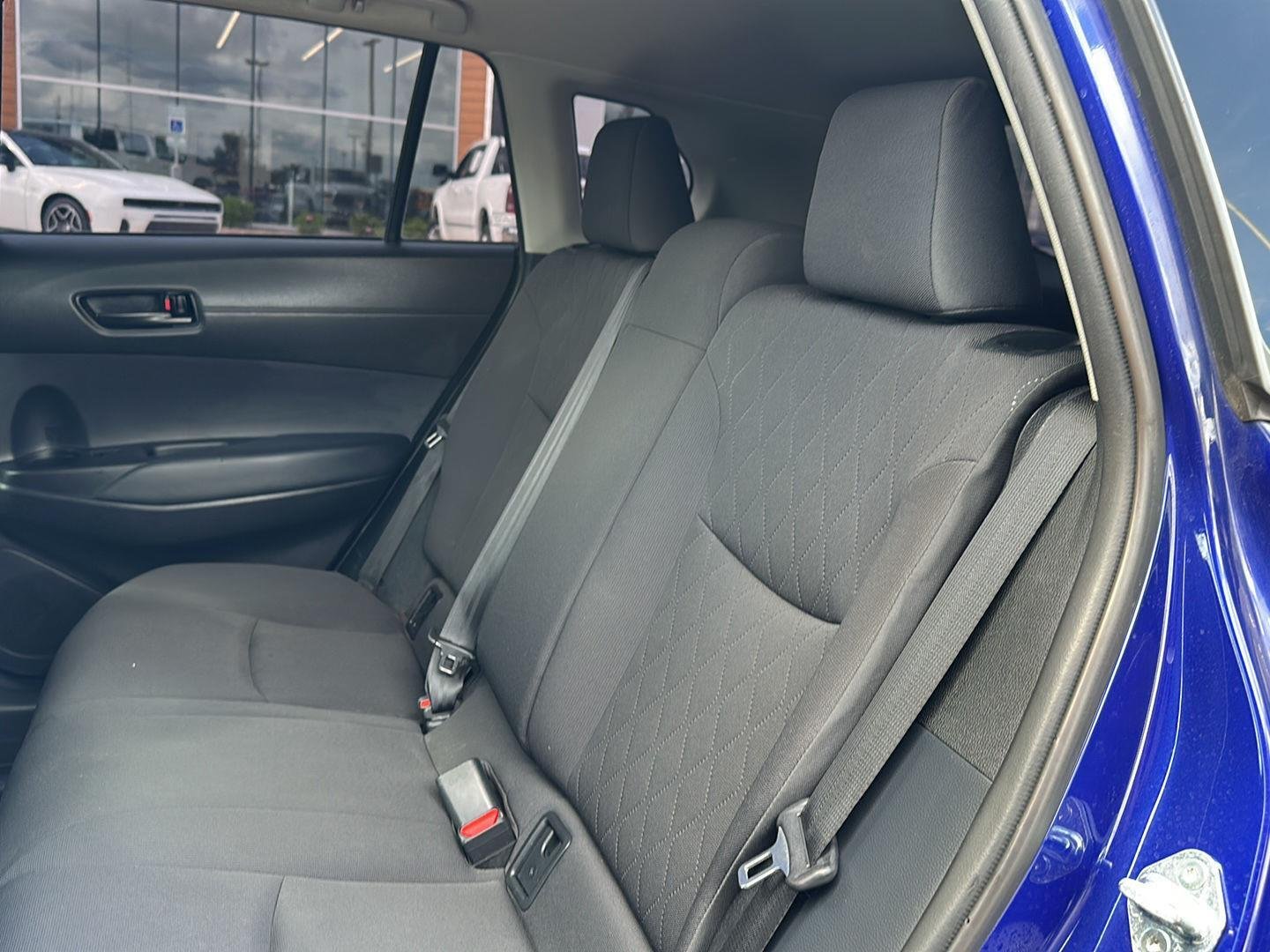 Used 2022 Blue Crush Metallic Toyota LE image 22