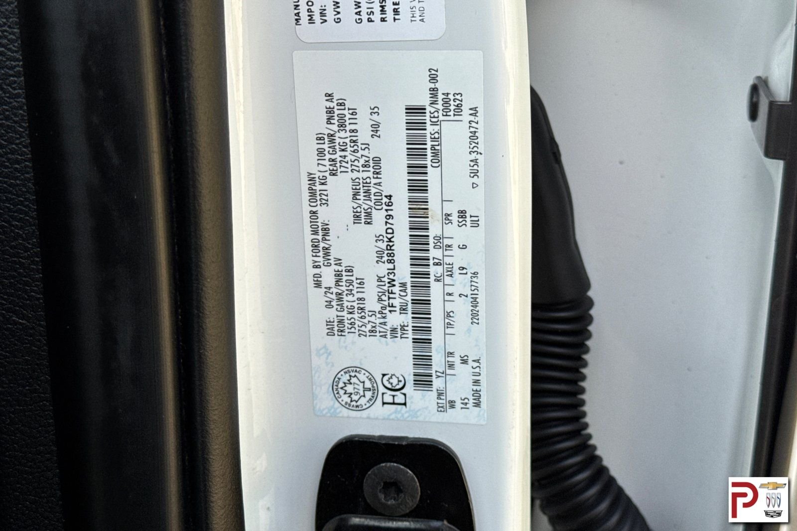 Used 2024 White Ford XLT image 33