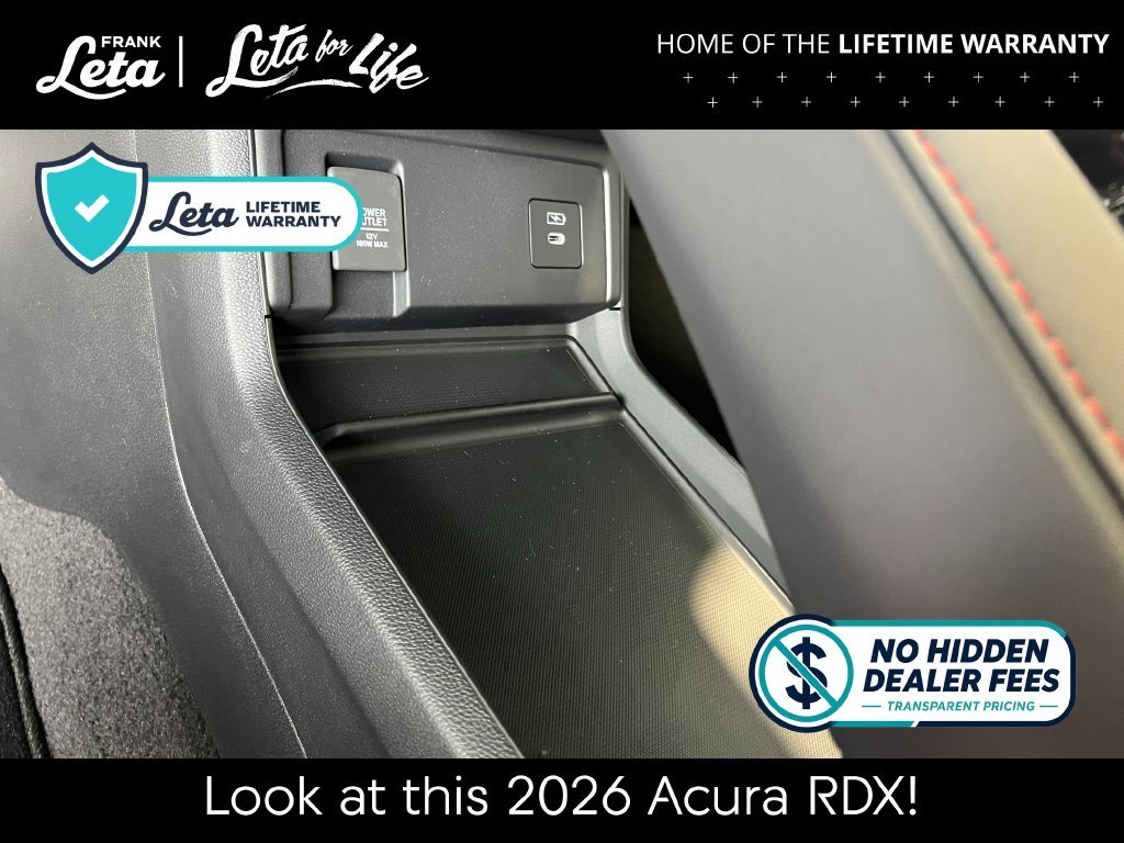 New 2026 Platinum White Pearl Acura w/A-Spec Package image 23