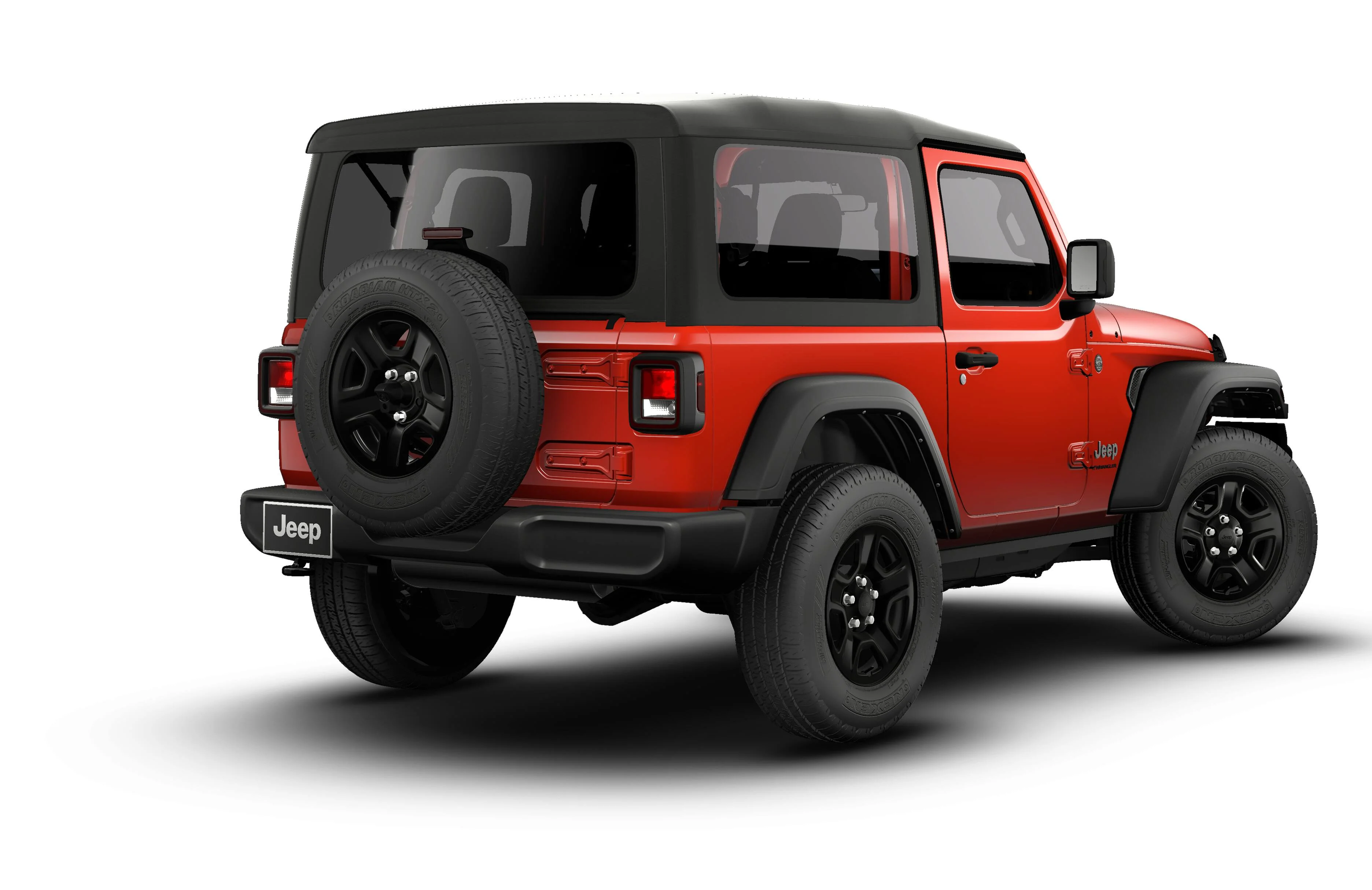 New 2026 Firecracker Red Clear-Coat Exterior Paint Jeep Sport image 2
