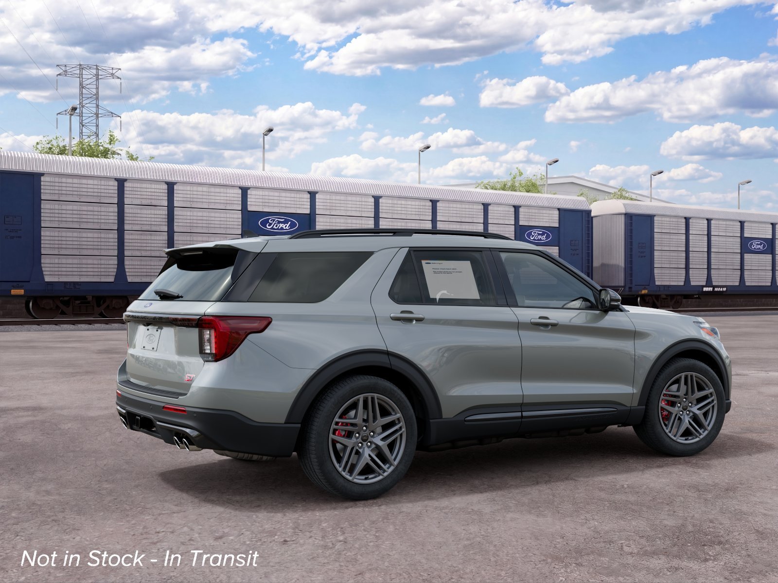 New 2027 Avalanche Gray Ford ST image 6