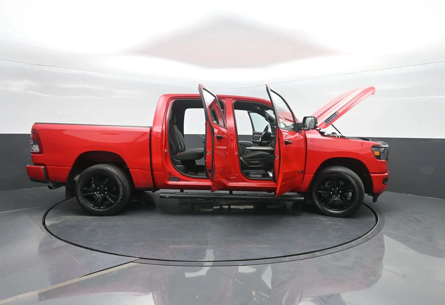 Used 2023 Flame Red Clearcoat Ram Big Horn image 47