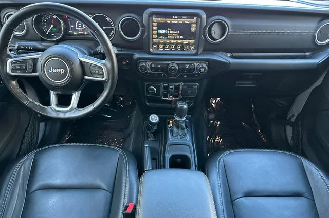 Used 2023 Silver Jeep Sahara 4xe image 15