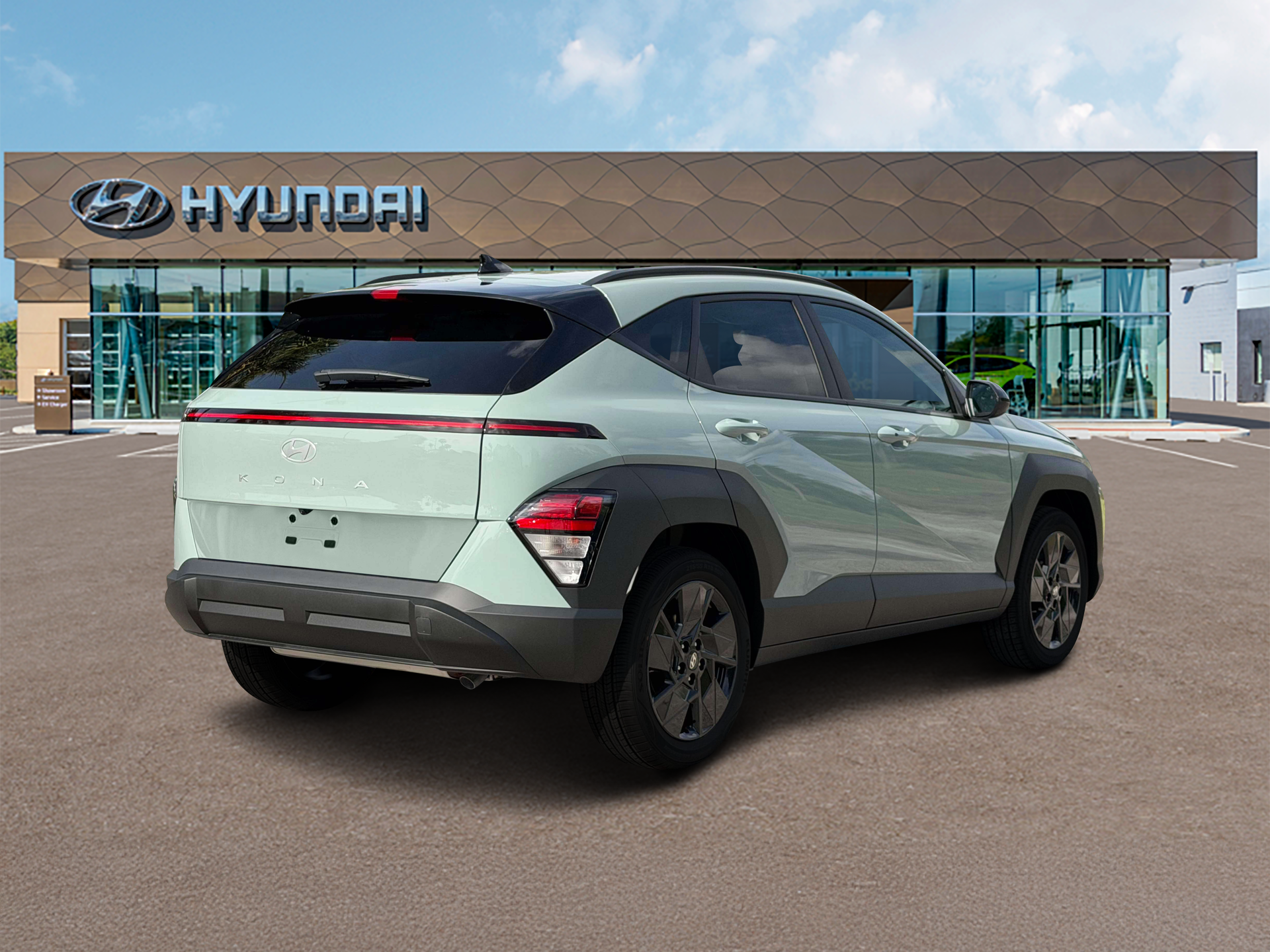 New 2027 Green Hyundai SEL Sport FWD image 7