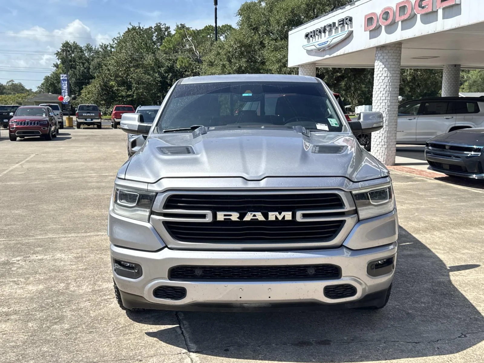Used 2022 BILLET SILVER METALLIC CLEARCOAT Ram Laramie image 2