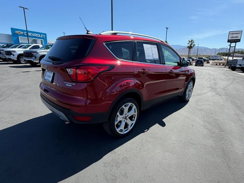 Used 2019 Ruby Red Metallic Ford Titanium image 3