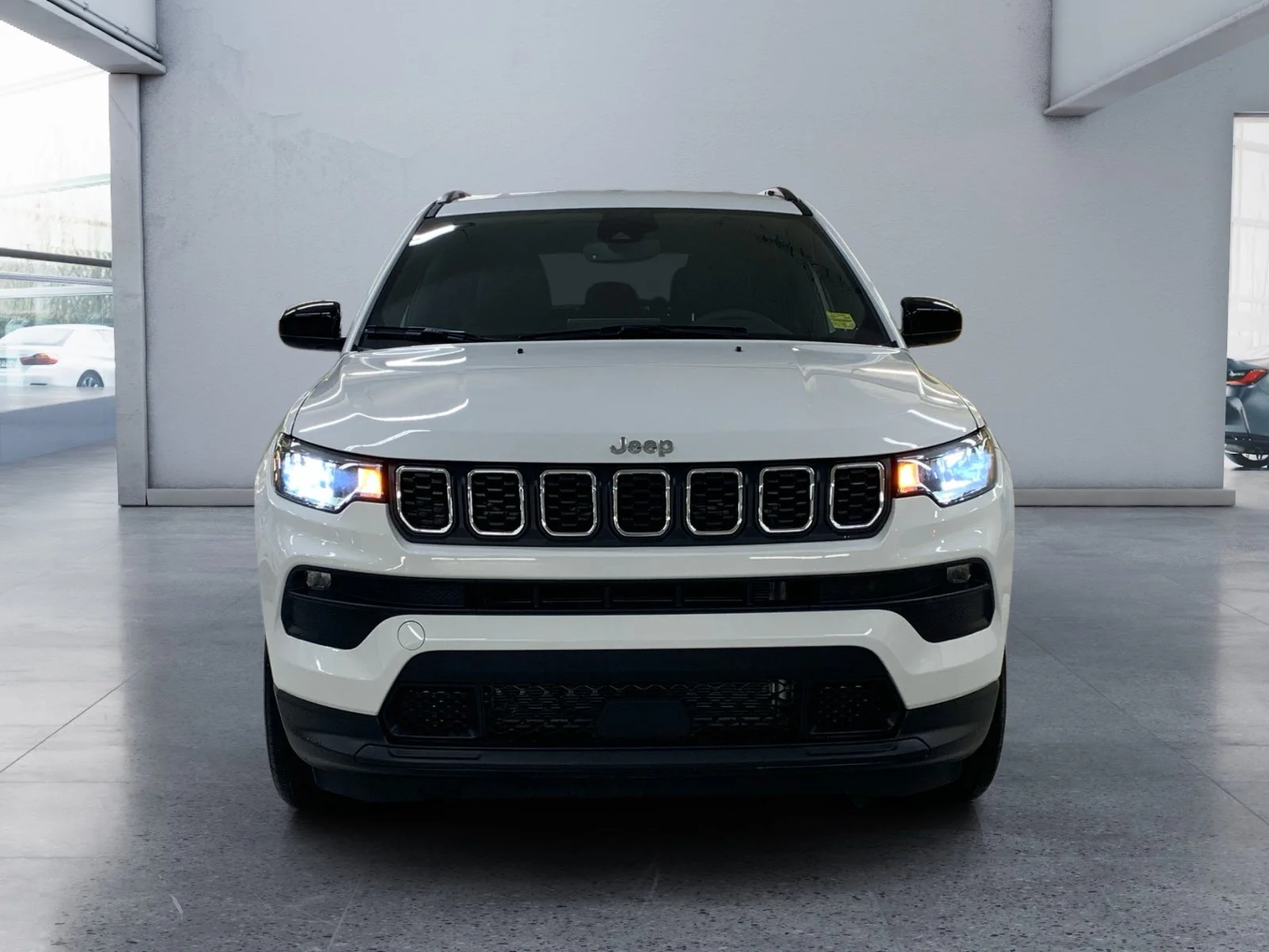 New 2026 Bright White Jeep North image 8