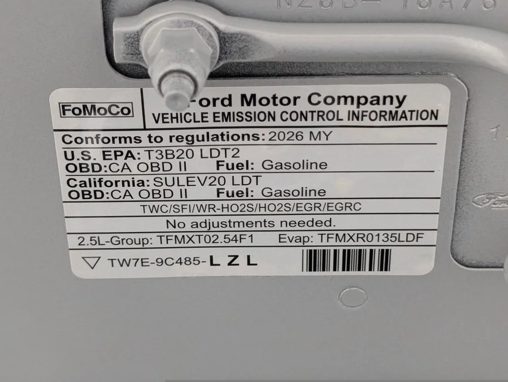 New 2026 Space White Metallic Ford Lariat® image 28