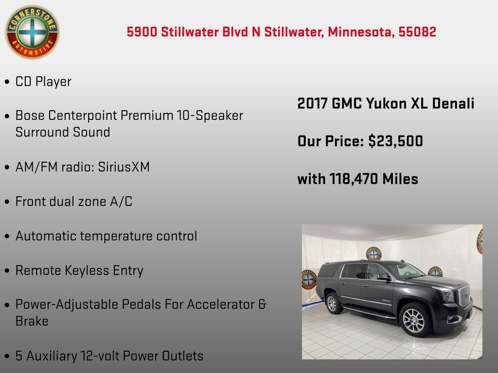 Used 2017 IRIDIUM METALLIC GMC Denali image 30