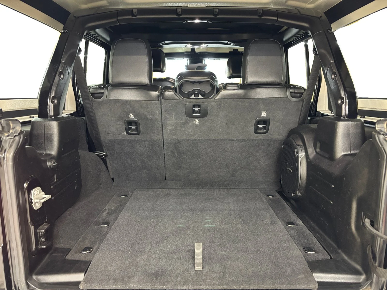 Used 2021 Black Jeep Unlimited Sahara 80th Anniversary image 19