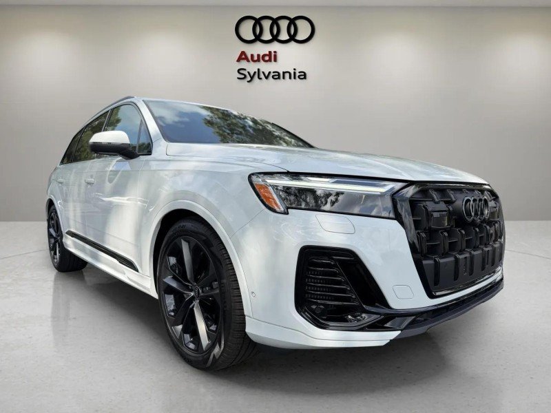 Certified Used 2025 Glacier White Metallic Audi Premium Plus image 2