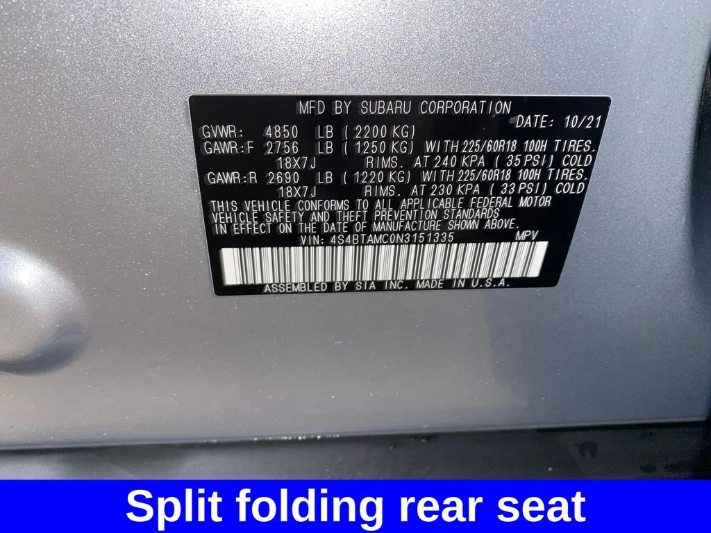 Certified Used 2022 Silver Subaru Limited image 26