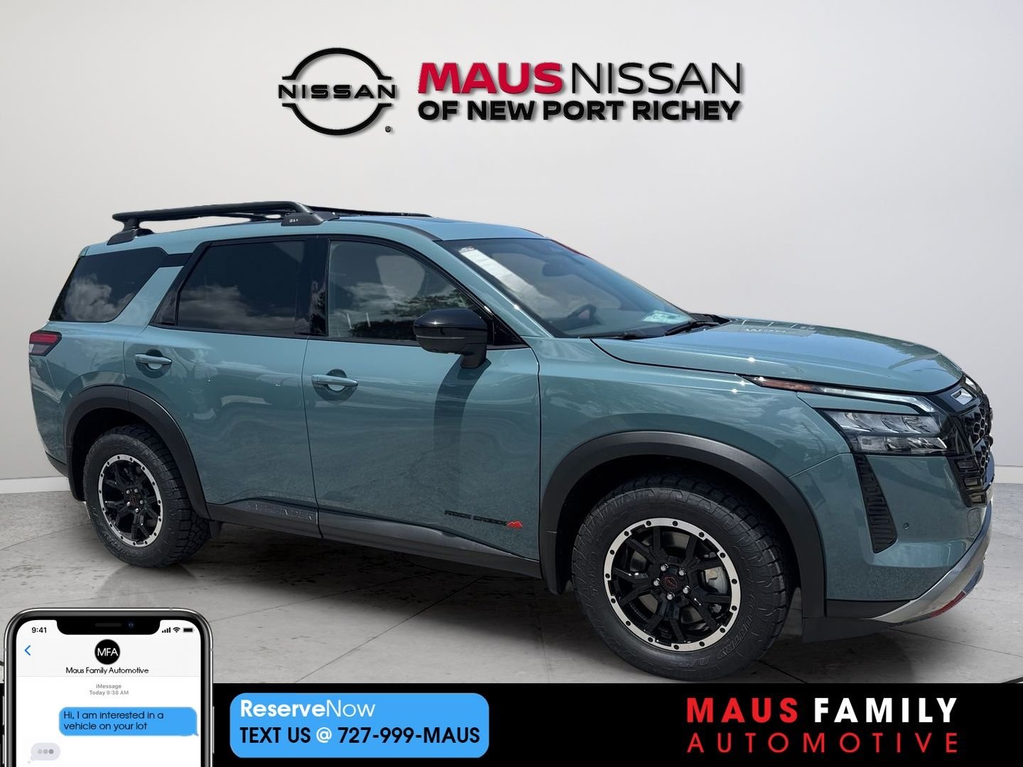 New 2026 Green Nissan Rock Creek image 1