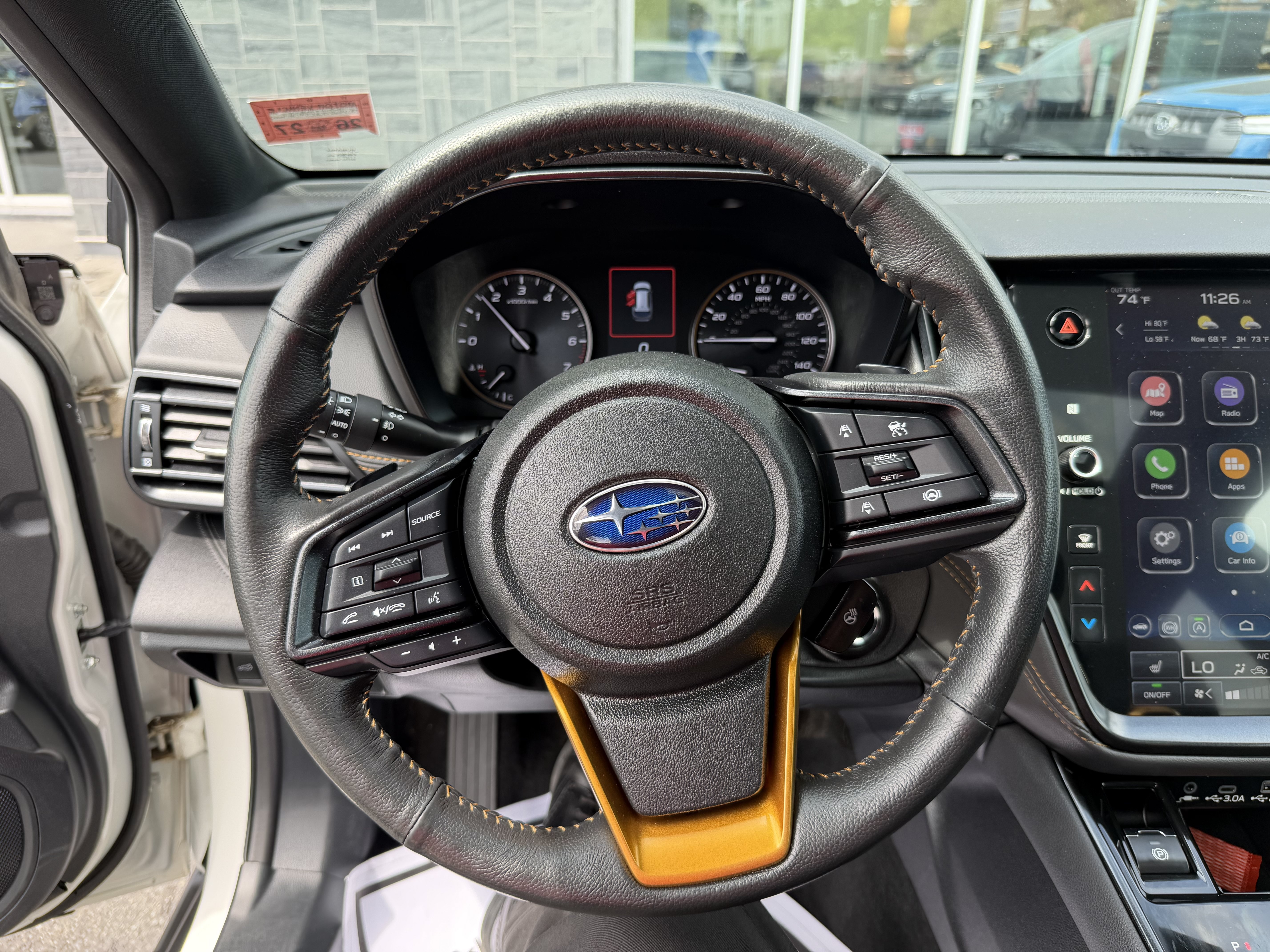 Used 2024 Crystal White Pearl Subaru Wilderness image 15